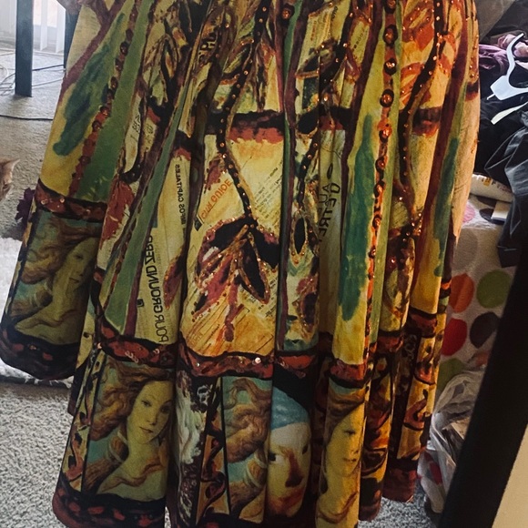 COPY - Girl Pearl Earring Pleated Skirt Sequin Floral 2 S - Picture 10 of 16